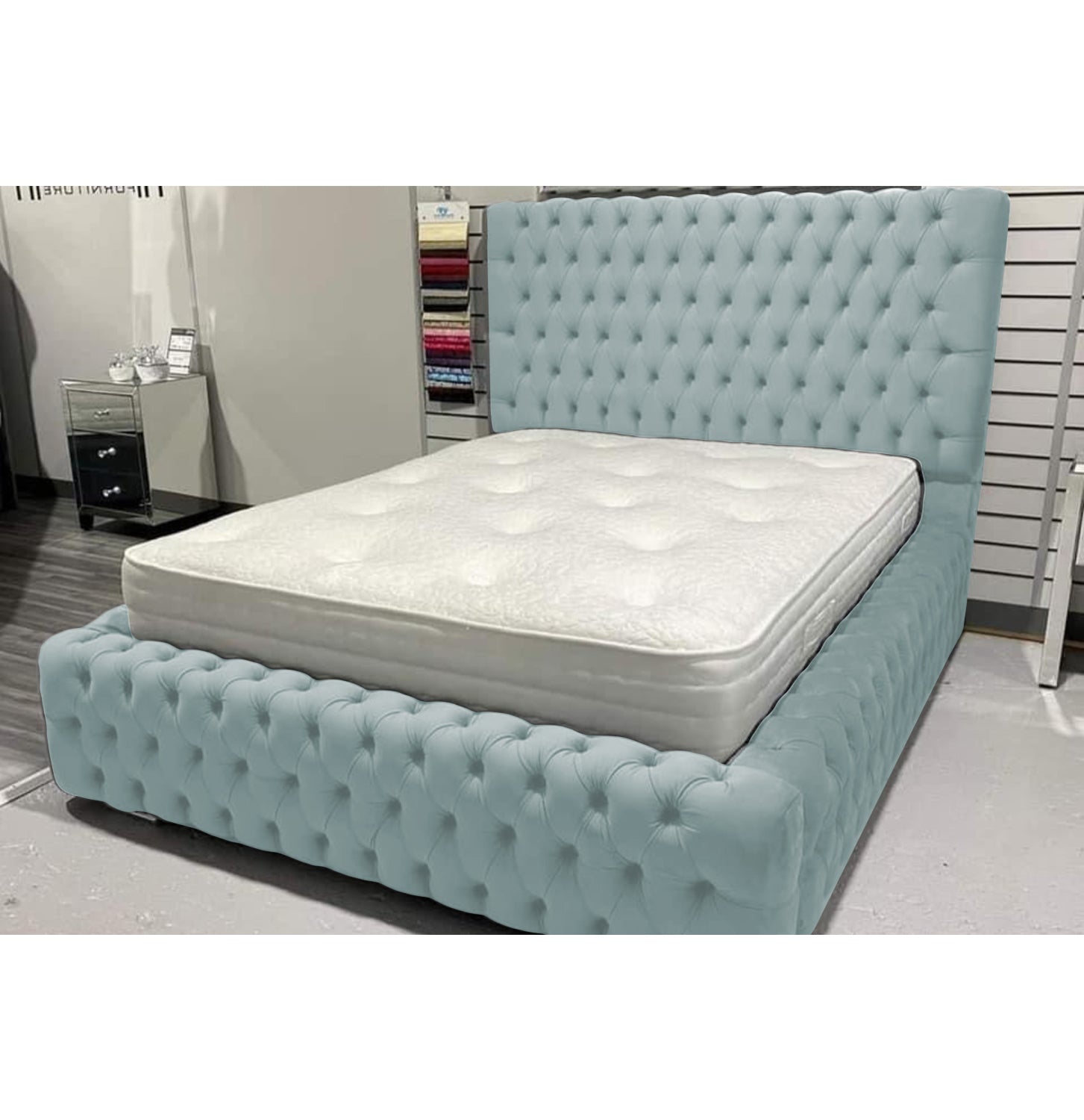 The Stlouis Upholstered Bed Frame