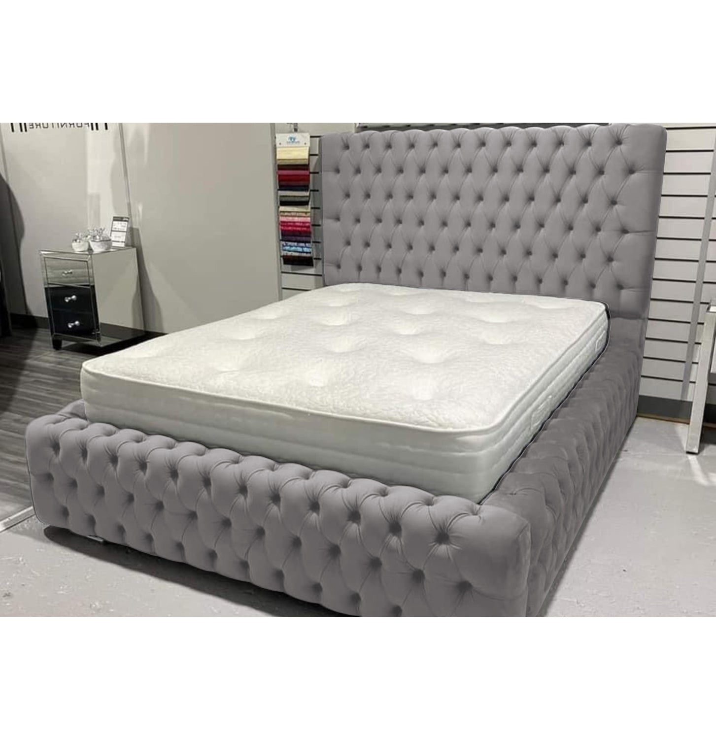 The Stlouis Upholstered Bed Frame
