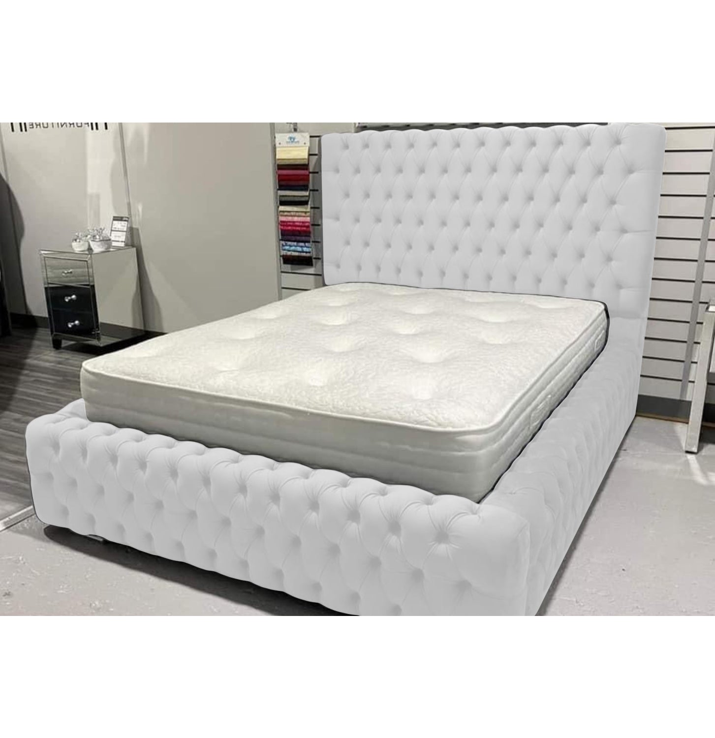 The Stlouis Upholstered Bed Frame