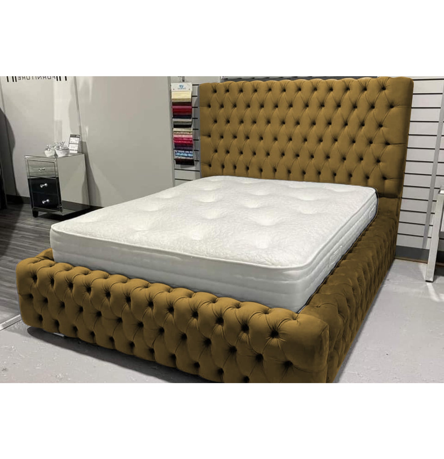 The Stlouis Upholstered Bed Frame