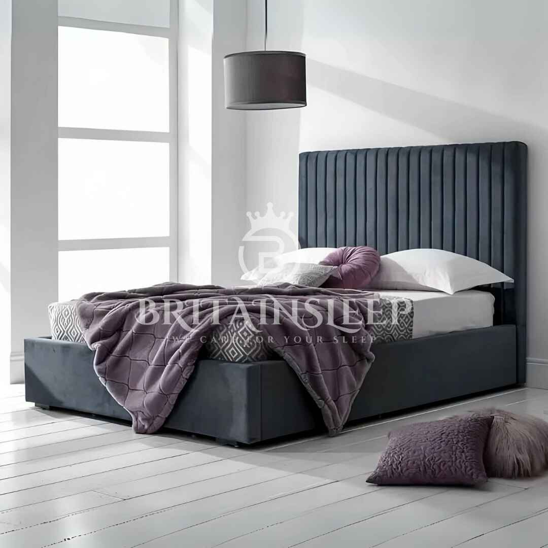 Morgana 50'' Upholstered Bed Frame/ Storage Bed Britainsleep