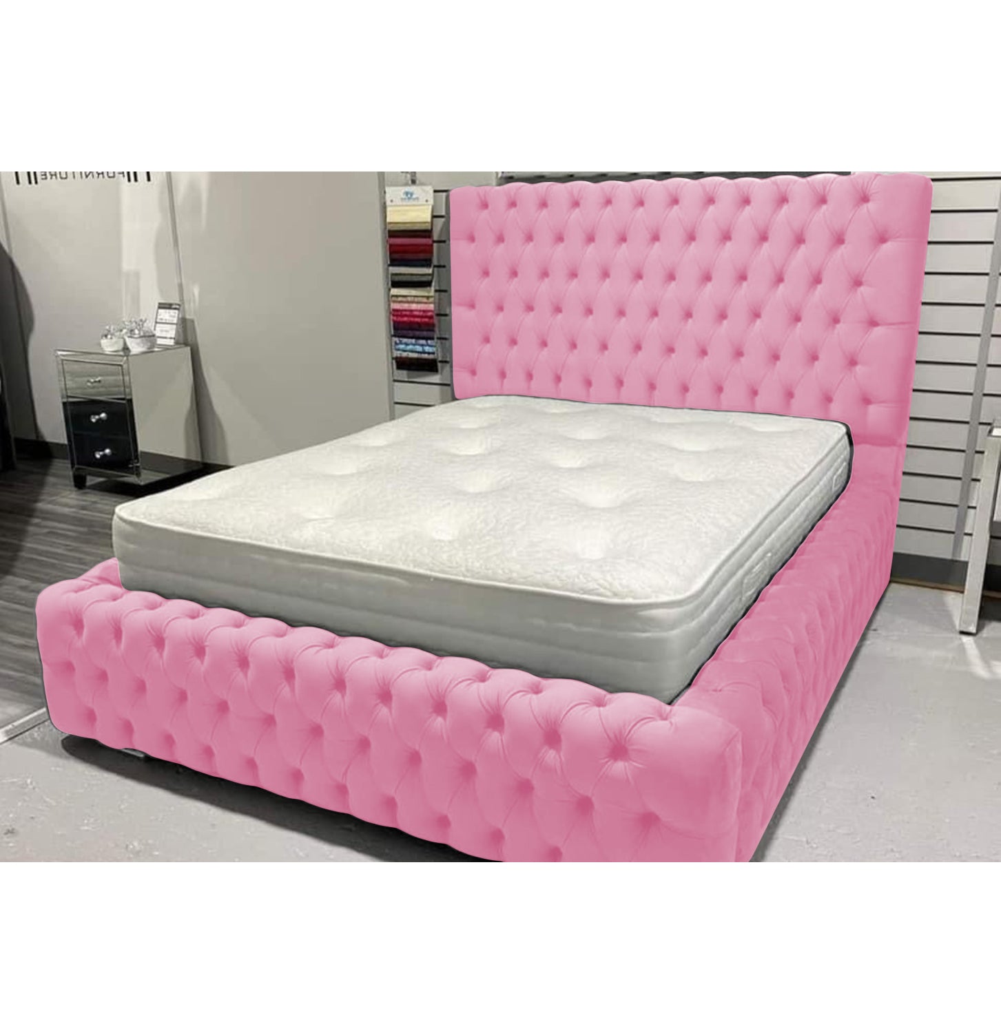 The Stlouis Upholstered Bed Frame