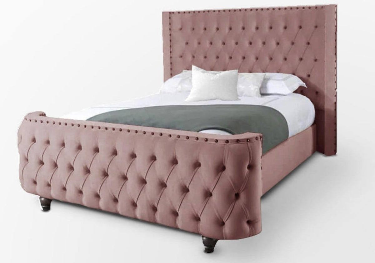 Silas upholstered shop platform bed