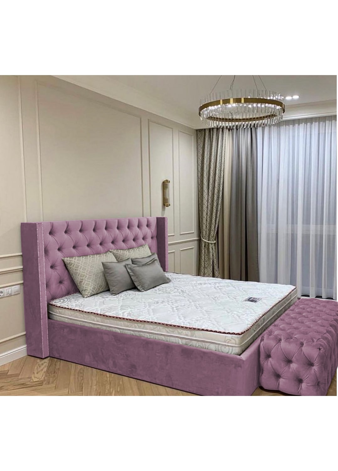 Lilac storage platform deals bed