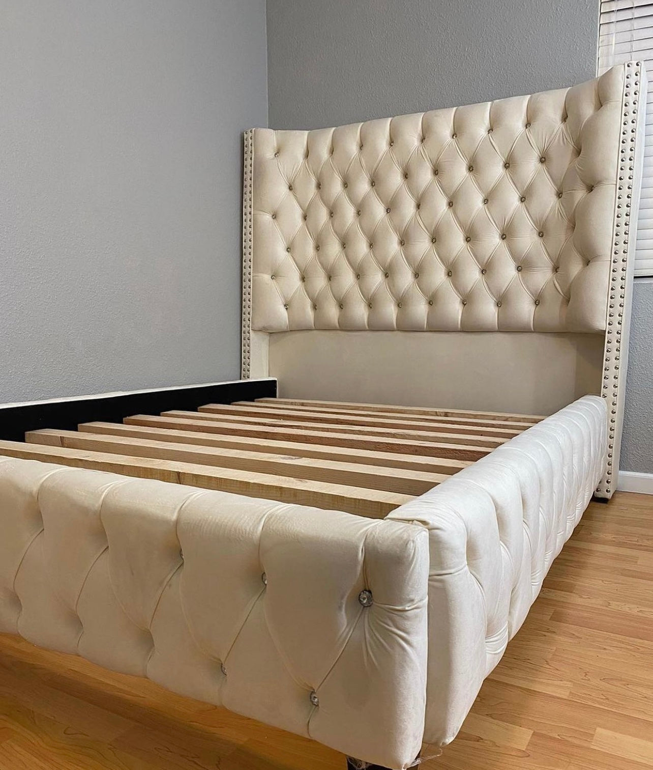 Regency Spanish Upholstered Bed Frame Britainsleep
