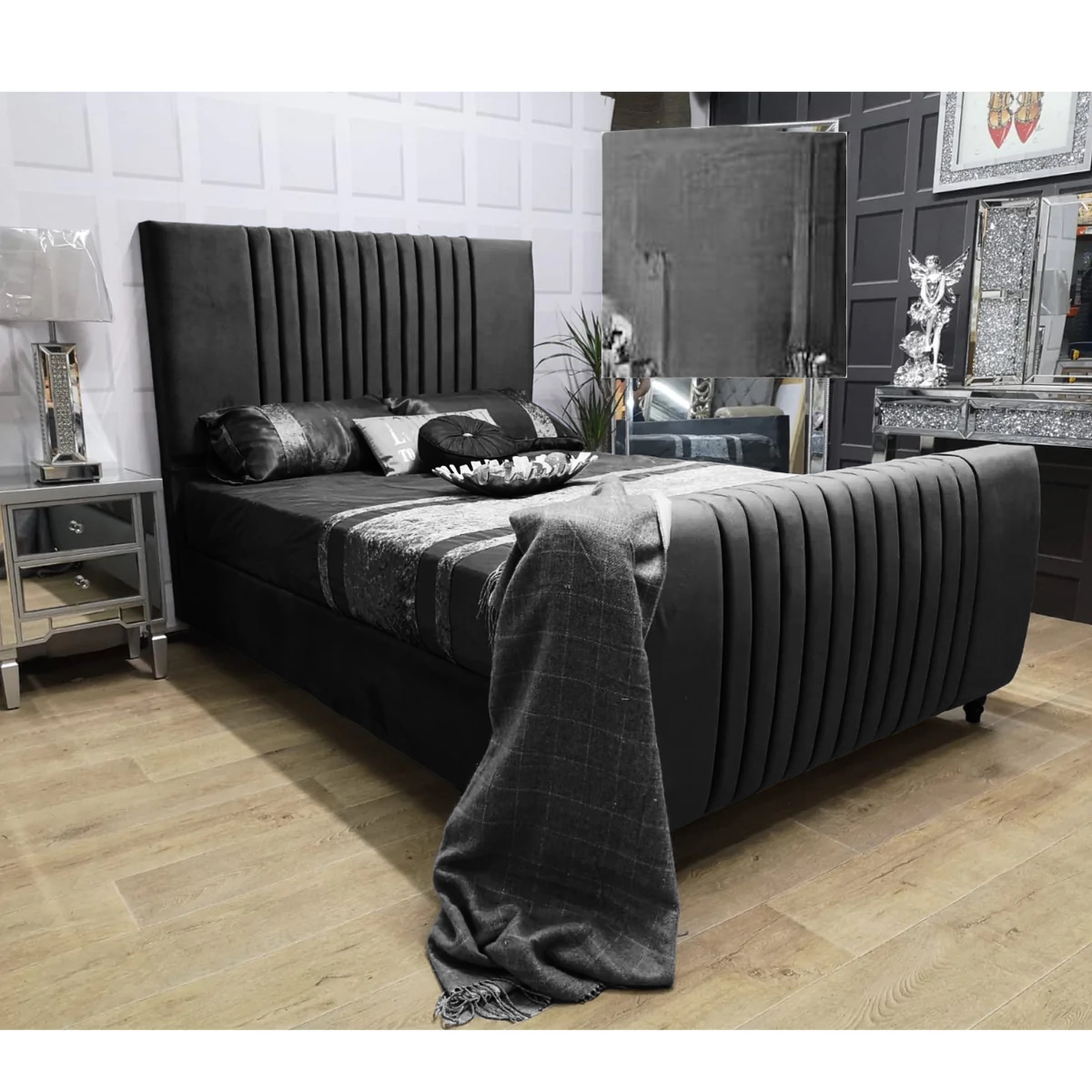 IKEA Upholstered Simple Design Ottoman Bed Britainsleep