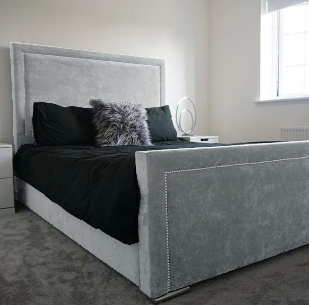 Alexis ottoman upholstered bed frame Britainsleep