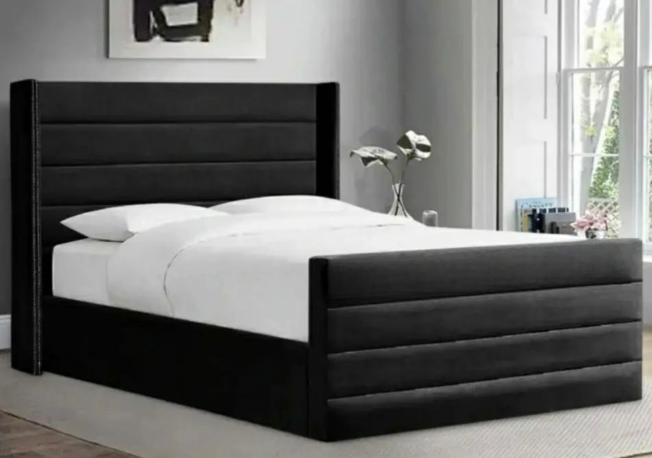 Alexis Upholstered Bed Frame Britainsleep